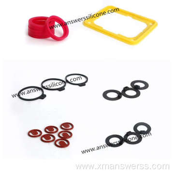 Custom Rubber Molded Silicone O-Ring Grommet